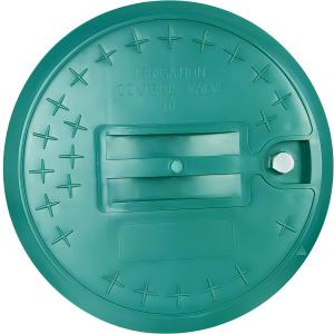 Cunguv Valve Box Cover Lid 10-inch Sprinkler Valve Round Box Lid Replacement Circular for Automatic Irrigation System