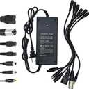 (7 Plugs) 54.6V 2A Fast Charger for Scooter Rad Power/Lectric XP/Sondors/Pedego/Jasion/ eb7 /Evercross H5/ Vsett 8, 8+ etc. 48V Lithium-ion Battery