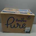 Pampers Pure Baby Diapers, Size 5 (27+ lbs), 132, Up to 100% Leakproof, Premium Hypoallergenic Soft Diapers