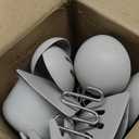 Thickened Silicone Cooking Utensils Set- Umite Chef Khaki Kitchen Utensils Set, 34PCS Heat Resistant Kitchen Gadgets Tools Set with Grater, BPA-Free Kitchen Spatula Set for Nonstick Cookware