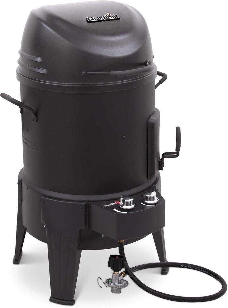 Charbroil The Big Easy TRU-Infrared 3-in-1 Smoker, Roaster & Gas Grill, Black - 14101550