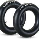 2 Pack 4.80/4.00-8 Inner Tube | Durable Replacement Tire Tubes with TR-13 Straight Valve Stem for Go Karts, ATVs (4.80/4.00-8, TR13)