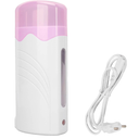 Roll on Wax Warmer for Hair Removal, Cartridge Depilatory Wax Heater for Hair, Leg, Face, Armpit, Bikini, Portable Wax Roller for Men Women for Travel Home, 110V