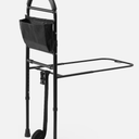 Medline Bed Assist Bar with Storage Pocket, Height Adjustable Bed Rail for Elder