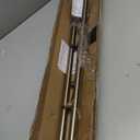 2-Pack Curtain Rod for Windows 28-48",Adjustable Window Curtain Rods with Premium Aluminum End Cap Finials and Full Surround Brackets,3/4"(0.062Feet) Diameter,Antique Bronze Drapery Rods for Curtains