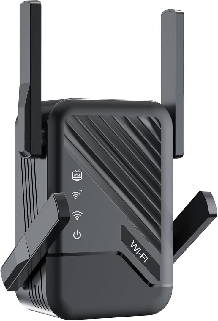 2026 Best WiFi Extender Signal Booster, Internet Extender Covers Up to 13389 Sq.ft for Home, Wide Compatibility, Long Range WiFi Repeater with Ethernet Port