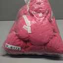 HOMBYS Rose Red Chunky Chenille Yarn for Crocheting, Bulky Thick Fluffy Yarn for Knitting, Super Bulky Chunky Yarn for Hand Knitting Blanket, Soft Plush Yarn, 8 Jumbo Pack (27 yds,8 oz Each Skein)