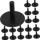 Totority Model Rack for Car 20pcs Black Plastic Duck Holders Multifunctional Support Stand for Decor Display