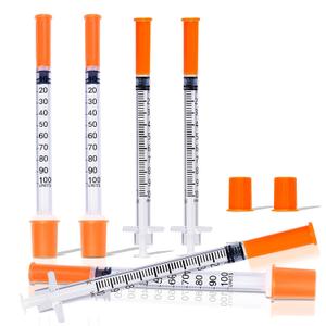 1ml 30G 5/16" 8mm Syringe, U-100 Lab Supplies, Individually Wrapped 25 Pack