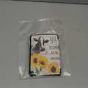 Case for Amazon Kindle Fire HD 8 Tablet 8"(12th/10th Generation, 2024/2022/2020 Release) & HD 8 Plus, PU Leather Multi-Angle Stand Cover Auto Wake/Sleep, Cow with Sunflower