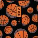 Sok It CanSok Sleeve for Beer & Soda Insulated Neoprene Cover (Basketball, 12oz Can Sleeve