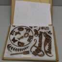 DecorSmart Wood Farmhouse Kitchen Wall Decor Decorations Dining Room Wall Decor Kitchen Signs Quotes Bless The Food Modern Farmhouse Style 129