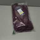 Reebok Women's Cinch-Bottom Sweatpant, Standard Fit, Midweight Cotton-Poly Fabric (Large, Black Cherry - Internal Drawstring)