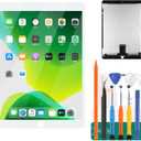 for iPad Air 3 2019 LCD Screen for iPad Air 3 Screen Replacement Air 3rd Gen LCD Display A2152 Touch Digitizer Assembly A2123,A2154,A2152 Repair Kit(White, No Home Button)
