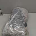 JOLLYVOGUE Calming Dog Bed for Small Dogs - 23 inches Donut Washable Small Dog Bed for Kittens & Puppies, Anti-Slip Round Fluffy Plush Faux Fur Cat Beds (Fits up to 25 lbs Pets, Smoke Brown)