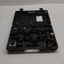 KUNTEC 18pcs Universal Radiator Pressure Tester Vacuum Pump Type Cooling System Kit