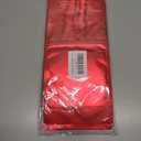 100 Pack Stand up Bags, Resealable Bags, Smell Proof Bags for Sealing Storage, Scratch Resistant Hand Storage Bags. (Red, 5.57.9 inch)