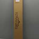 No Drill Cellular Shades for Indoor Windows, Thermal Insulating & Noise Reducing Honeycomb Blinds, Free Stop Cordless Blackout Shades, White, 31 1/2" W x 64" H