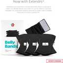 PET Parents Washable Belly Band Male Dog Diapers, Dog Wraps and EXTENDRS, Black, X-Large: 2