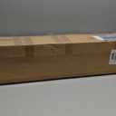 QBA 5FT Pop Up Christmas Tree with 90 Colorful Lights, Collapsible Tinsel Christmas Tree Skinny Pencil Christmas Trees for Home Fireplace Porch Party, Spiral Blue White