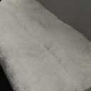 OLANLY Area Rugs for Living Room Bedroom, Machine Washable 4x5.9 ft Soft Fluffy Shaggy Bedside Rug, Indoor Floor Carpet for Kids Girls and Boys, Dorms, Nursery Rooms, Home Decor Aesthetic, Ivory