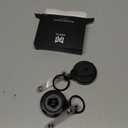 MNGARISTA Upgraded Heavy Duty Retractable Keychain with Belt Clip, 10 OZ Retraction, 31.5" Stainless Steel Cord Key Chain, 3K Carbon Fiber ID Badge Reel Holder with Badge Strap and Key Ring, 2 Pack