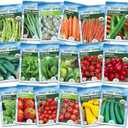 Ferry-Morse Easy to Grow Vegetable Garden Non-GMO Seed Bundle
50 Pack
