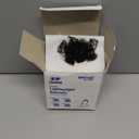 Royal RPH144LTBK-IN 24" Black Light Weight Hairnet, Disposable and Latex Free, Package of 144
