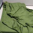 Pillowcases King 4 Pack, 20x36 Pillow Cases with Envelope Closure, Soft Plain Brushed Microfiber Covers Breathable Wrinkle-Resistant, Olive Green