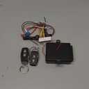 Car Central Locking Universal Car Central Kit Door Lock Locking Vehicle Keyless Entry Start Stop Button with 2 Control Replacement