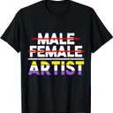 Non Gender Artist Non Binary T-Shirt L