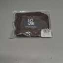 SUUKSESS Women Sexy Mesh Sheer Crop Tank Tops Sleeveless Ruched Going Out Tops (Brown, M)