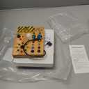 Joyreal Montessori Busy Board Wooden Sensory Toys for Toddler with LED Light Up Switch, Baby Fidget Board Travel Toys for 18+ Months, Boys Girls Birthday, Medium