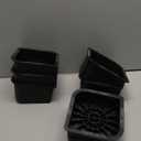 Bed Risers 1 inch, 2 inch, 3 inch, 4 inch, 6 inch, 8 inch Heavy Duty, Oversized Furniture Riser for Couch Sofa Table Chair Leg Frame Dorm, Support up to 6000 Lbs (Black 6 Pack, 2 inch)