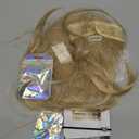 REECHO Invisible Wire Hair Extensions with Transparent Headband Adjustable Size Removable Secure Clips in Straight Secret Hairpiece for Women (20 Inch (Pack of 1), Medium Blonde