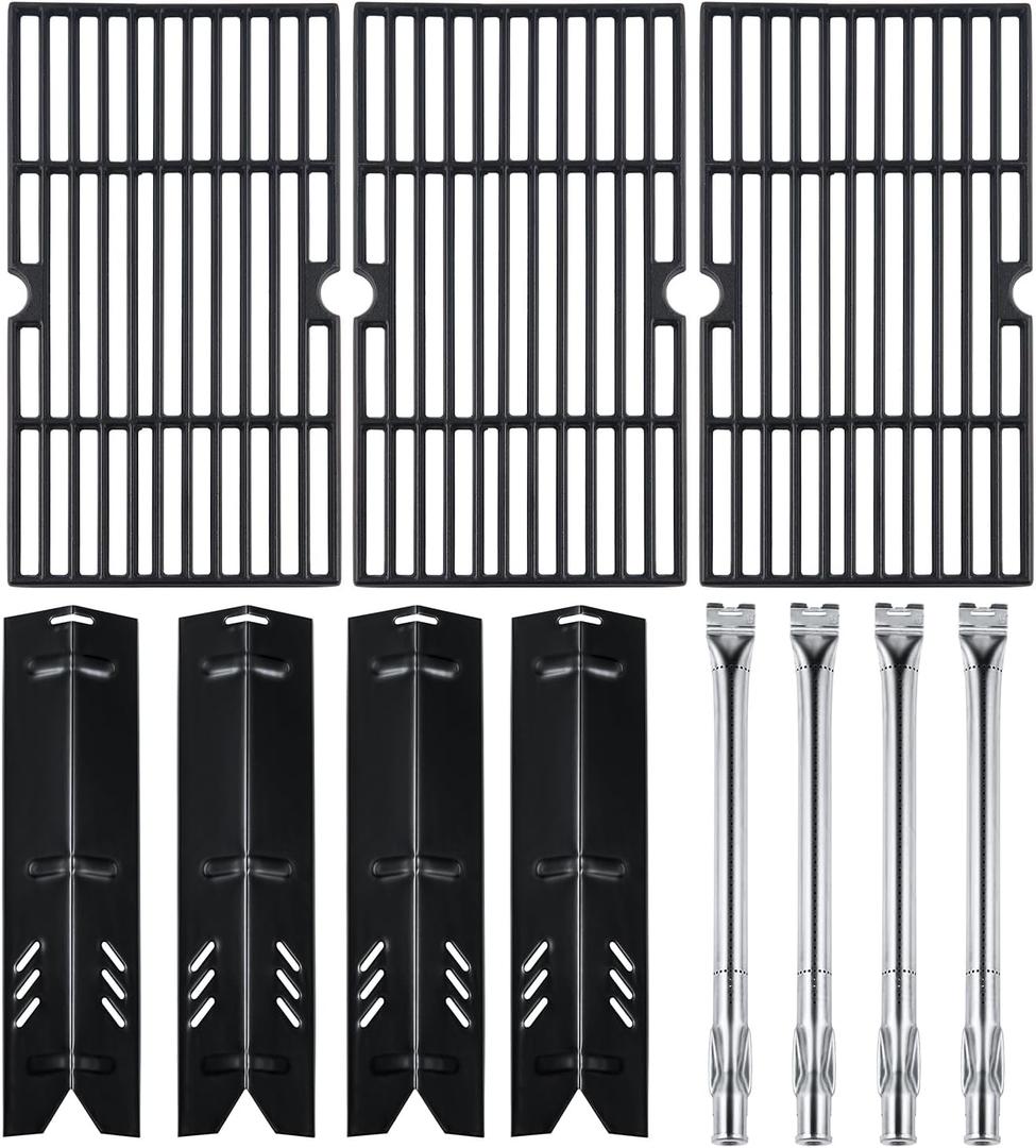 DGF493BNP Grill Replacement Parts for Dyna Glo Grill Parts 4 Burner DGF493PNP-D DGF493BNP-D DGB494SPB Backyard BY13-101-001-12 BY14-101-001-099 GBC1440W 70-01-608 Heat Shield 70-01-273 Grates