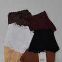 Sth Big Womens Cotton Underwear Sexy Lace Brazilian Panties Soft Breathable Cotton Bikini for Ladies 6 Pack