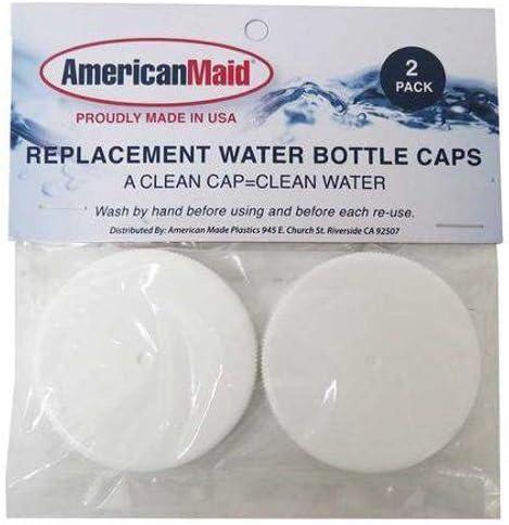 4 x American Maid Replacement Bottle Caps size 53 mm for 3 or 5 gallon jugs by American Maid