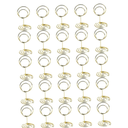 Sleek Sturdy Memo Clips 25pcs Table Number Card Holders Stands for Wedding