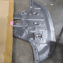 Steel Engine Splash Shield Fit for KIA K5 2021 2022 2023 2024 2025 Front Skid Plate Heavy-Duty Lower Engine Cover Guard Fit for K5 Engine Shield w/Screw Hardware (Silvery-Alloy Steel)