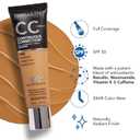 Dermablend Continuous Correction Tone-Evening CC Cream Foundation SPF 50+, Full Coverage Foundation Makeup & Color Corrector, Oil-Free