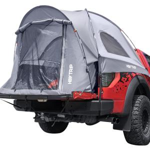 HEYTRIP Truck Bed Tent 5.0ft-6.8ft Waterproof Pickup Truck Tent Double Layer 2 Person Truck Tent Camper for Camping Fishing (6.1-6.6 FT with Rainfly)