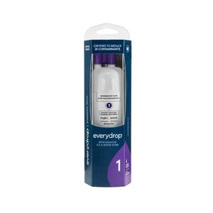 everydrop® by Whirlpool Ice and Water Refrigerator Filter 1, EDR1RXD1, Single-Pack , Purple