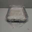 15.5" Stainless Steel Roasting Pans with Handles, Baking Pan for Oven with 2 Racks, Heavy Duty, Dishwasher Safe Rectangular Lasagna Pan with Handles for Turkey Chicken, Silver