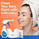 EarClear Rx Complete Ear Wax Removal & Cleaning Kit Safe, Gentle, Doctor-Recommended Ear Cleaning & Ear Wax Removal Kit for Adults & Kids Includes Bottle Washer, Basin & 20 Rigid & Flexible Tips