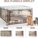 Nebulization Box,Cat Nebulizer Box Nebulizer for Dogs,Kitten Incubator,Heating Unit not Included, Puppy Incubator with Nebulization (55L)