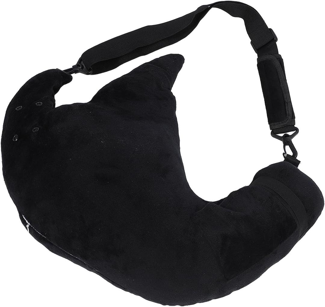 ZJchao Shoulder Pillow with Pocket Side Sleeper Shoulder Cuff Arm Support Pillow for Sleeping