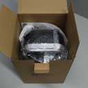 Brightown 2Pack Outlet Space Heater - 800W Plug in Heater with Remote and Touch LED Display, Small Electric Wall Heaters for Indoor Use with Adjustable Thermostat, 12H Timer for Home Office (Silver)