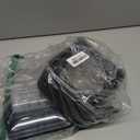 Annie & Mia Design Stainless Steel Electric Rapid Egg Cooker, 8 Egg Capacity 500W, Soft/Medium/Hard Boiled Egg Boiler Poacher Steamer Omelet Maker, Knob Auto Shut-Off, with Recipe Guide Book (Black)