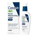 CeraVe PM Facial Moisturizing Lotion, Night Cream with Hyaluronic Acid and Niacinamide, Ultra-Lightweight, Oil-Free Moisturizer for Face, 3 Ounce (3 Fl Oz (Pack of 1))